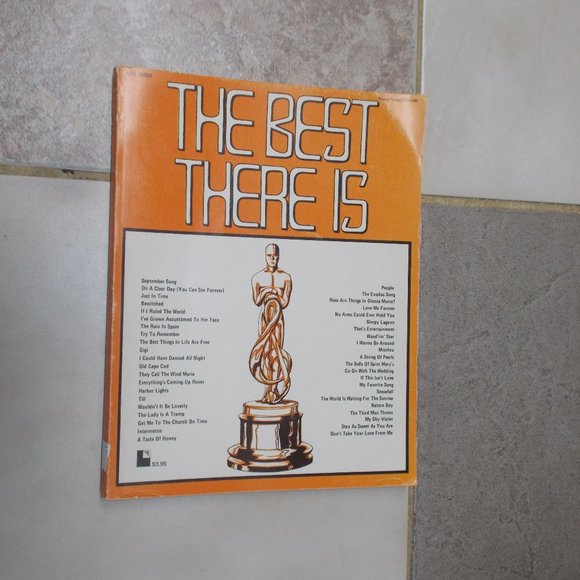 Collectable Vintage Music "The Best There Is" piano/vocal/chords c/w 1973 - Picture 2 of 4